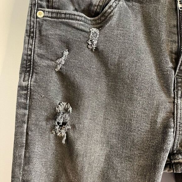 ZARA Distressed Black High Waisted Skinny Jeans | SZ 30 - Picture 11 of 16